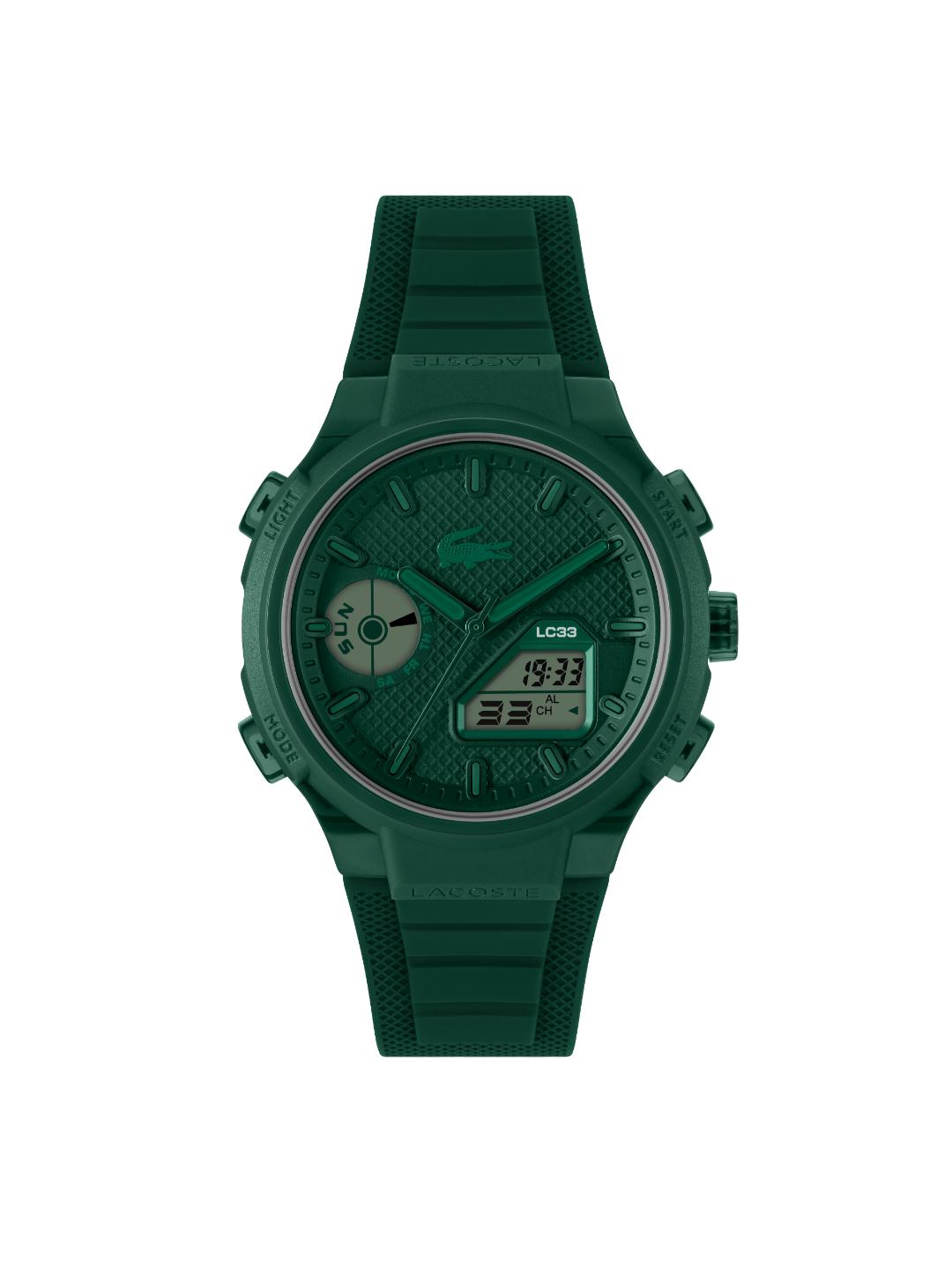 Lacoste LC33 Green 44.8 mm Dial Men AnaDigi Watch 2011449