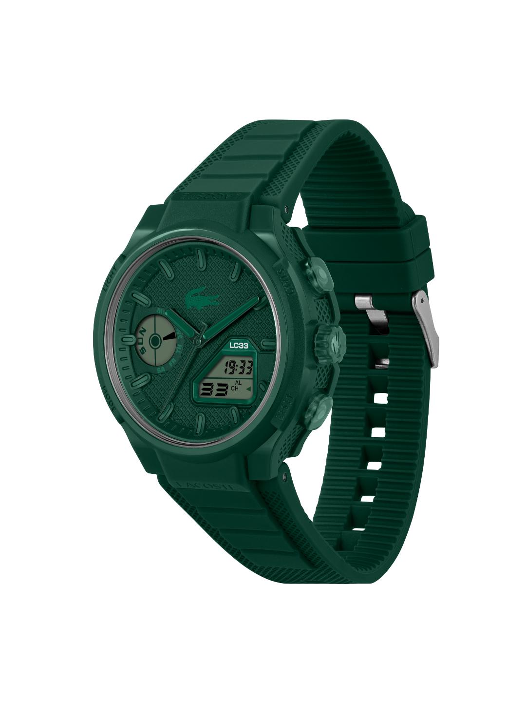 Lacoste LC33 Green 44.8 mm Dial Men AnaDigi Watch 2011449