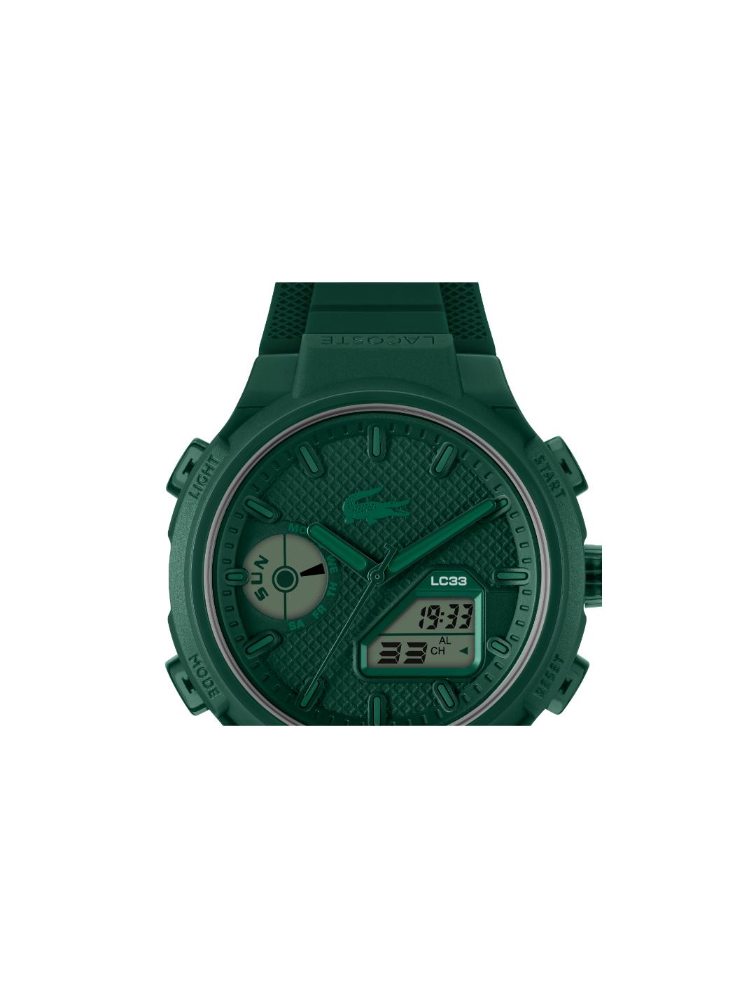 Lacoste LC33 Green 44.8 mm Dial Men AnaDigi Watch 2011449