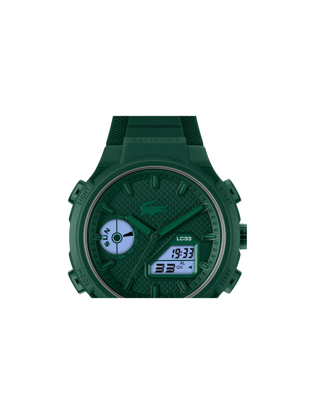 Lacoste LC33 Green 44.8 mm Dial Men AnaDigi Watch 2011449