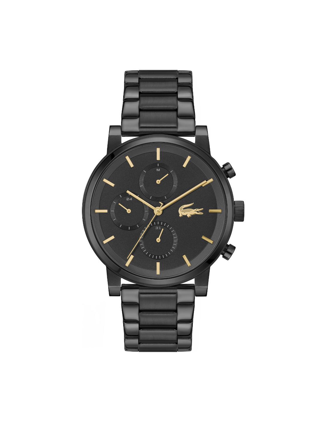 Lacoste Replay Black 43 mm Dial Men Chrono Watch 2011451