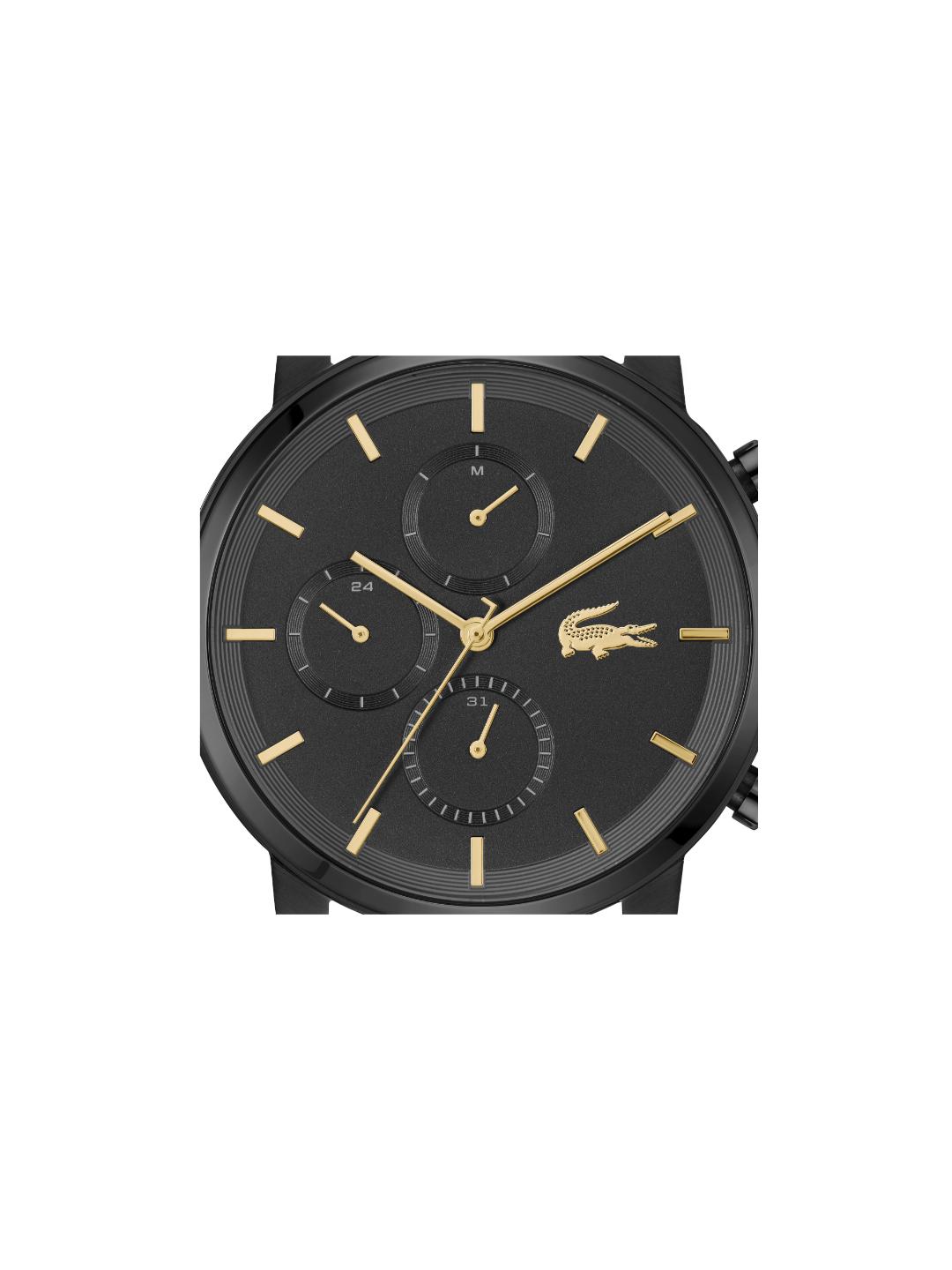 Lacoste Replay Black 43 mm Dial Men Chrono Watch 2011451