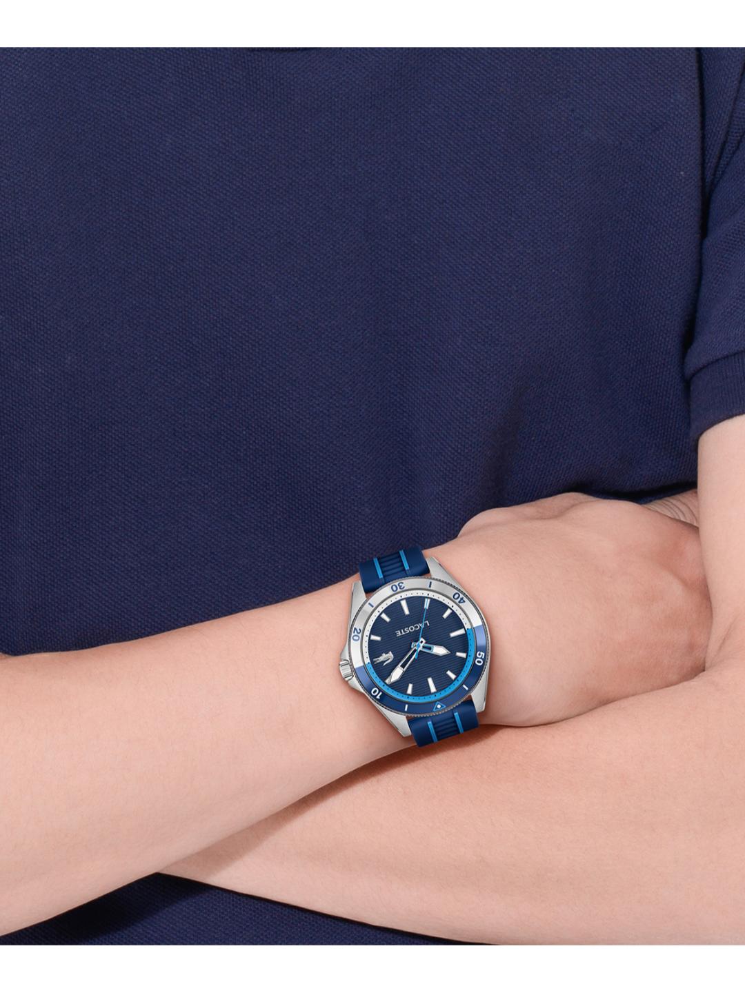 Lacoste Mainsail Navy 42 mm Dial Men Analog Watch 2011456