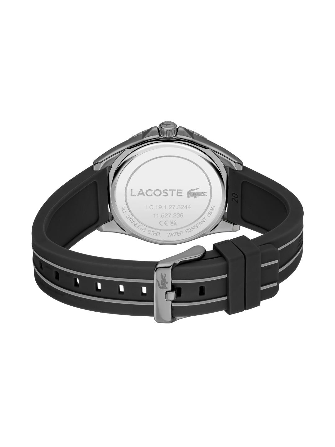 Lacoste Mainsail Black 42 mm Dial Men Analog Watch 2011457