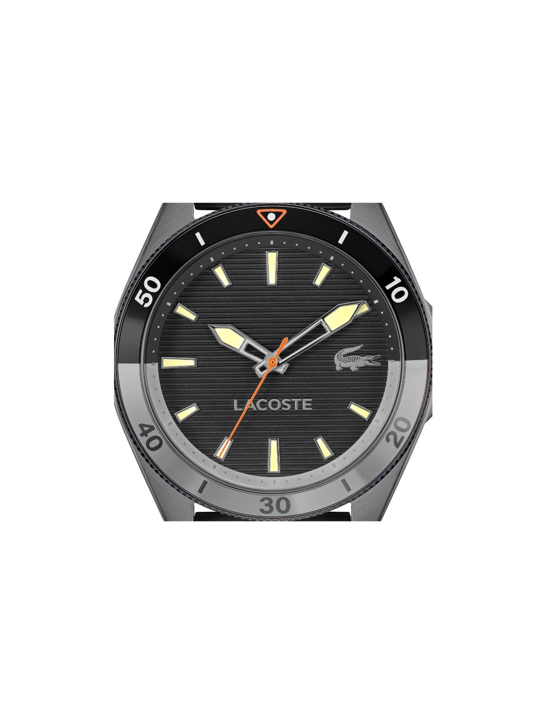 Lacoste Mainsail Black 42 mm Dial Men Analog Watch 2011457