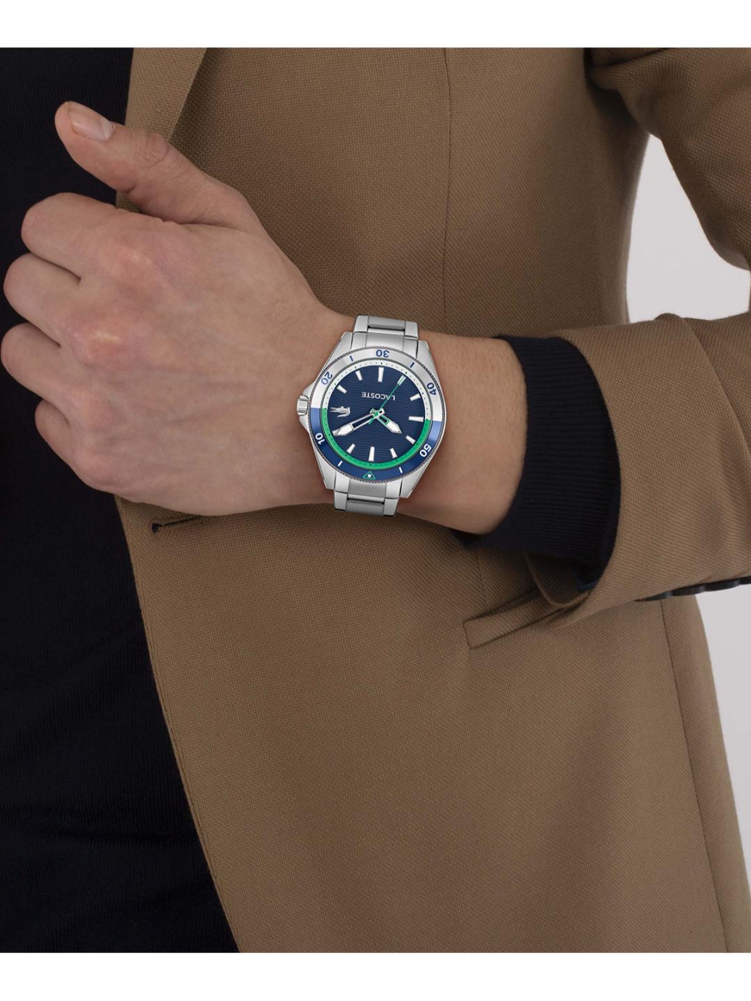Lacoste Mainsail Navy 42 mm Dial Men Analog Watch 2011458