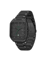 Lacoste 12.12 Up Calendar Black 39 mm Dial Men Analog Watch 2011461
