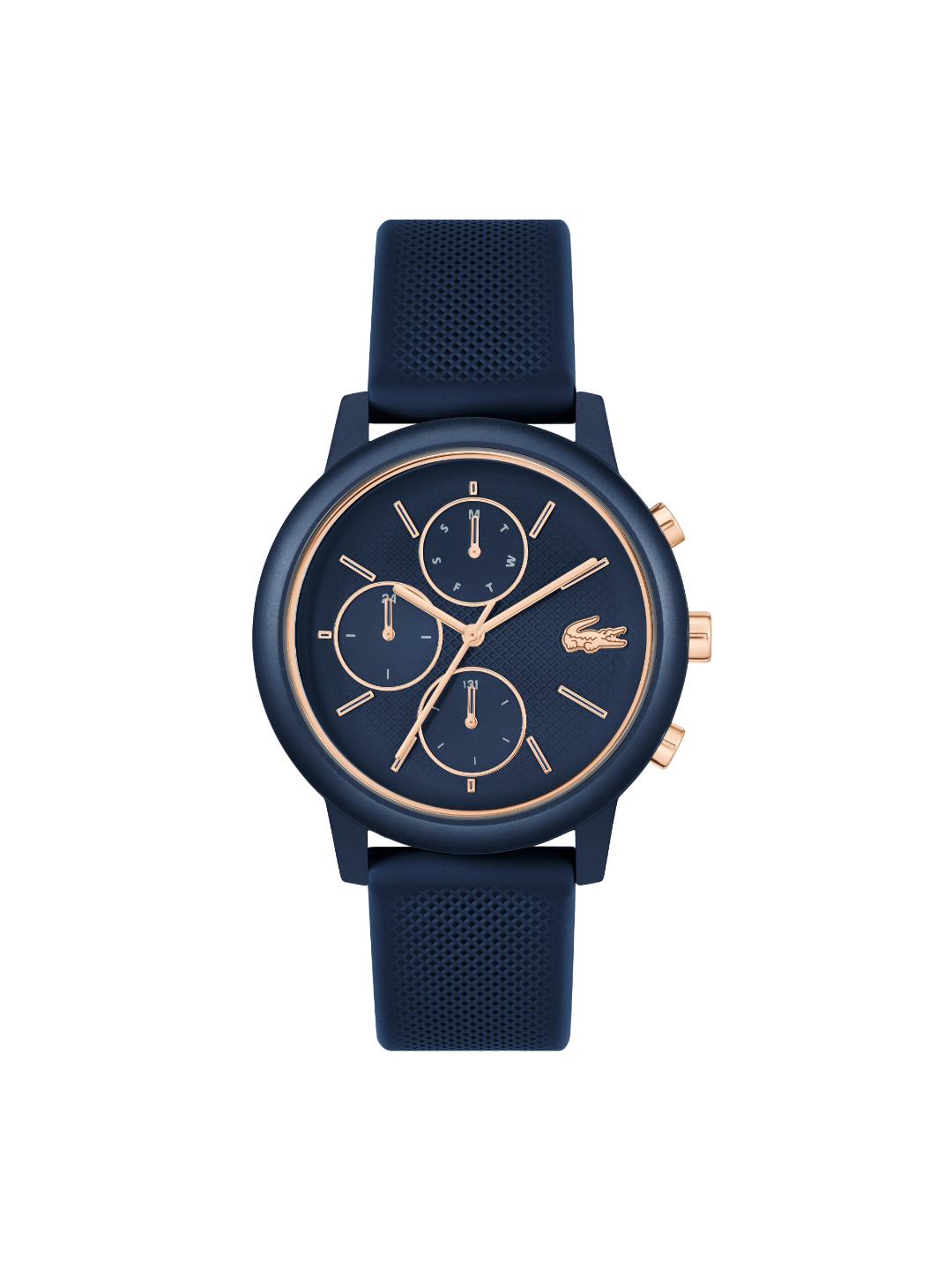 Lacoste 12.12 Move Blue 42 mm Dial Men Chrono Watch 2011470