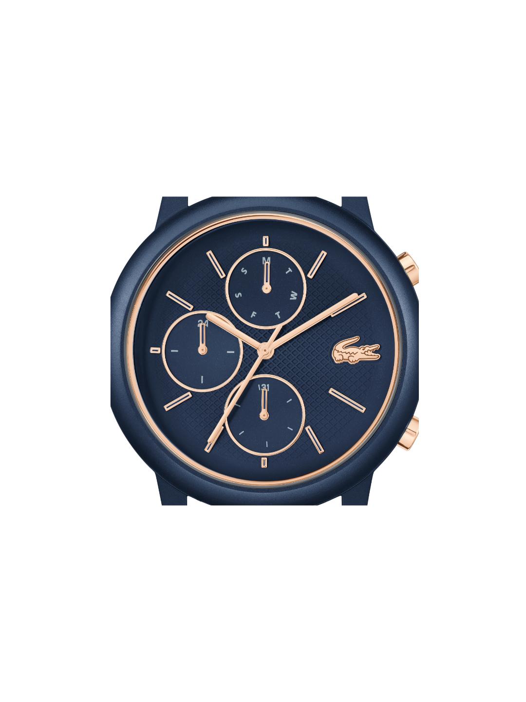 Lacoste 12.12 Move Blue 42 mm Dial Men Chrono Watch 2011470