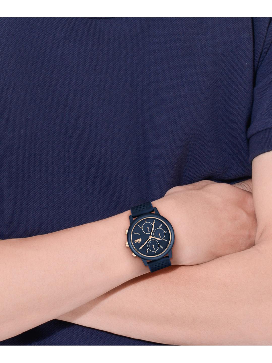 Lacoste 12.12 Move Blue 42 mm Dial Men Chrono Watch 2011470