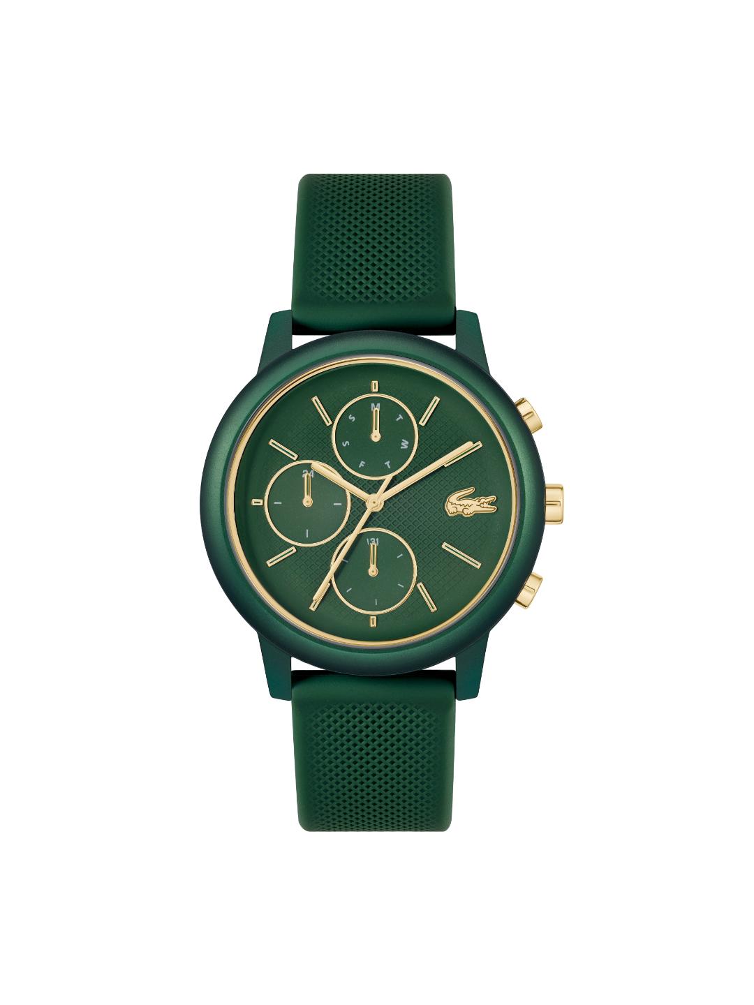 Lacoste 12.12 Move Green 42 mm Dial Men Chrono Watch 2011471