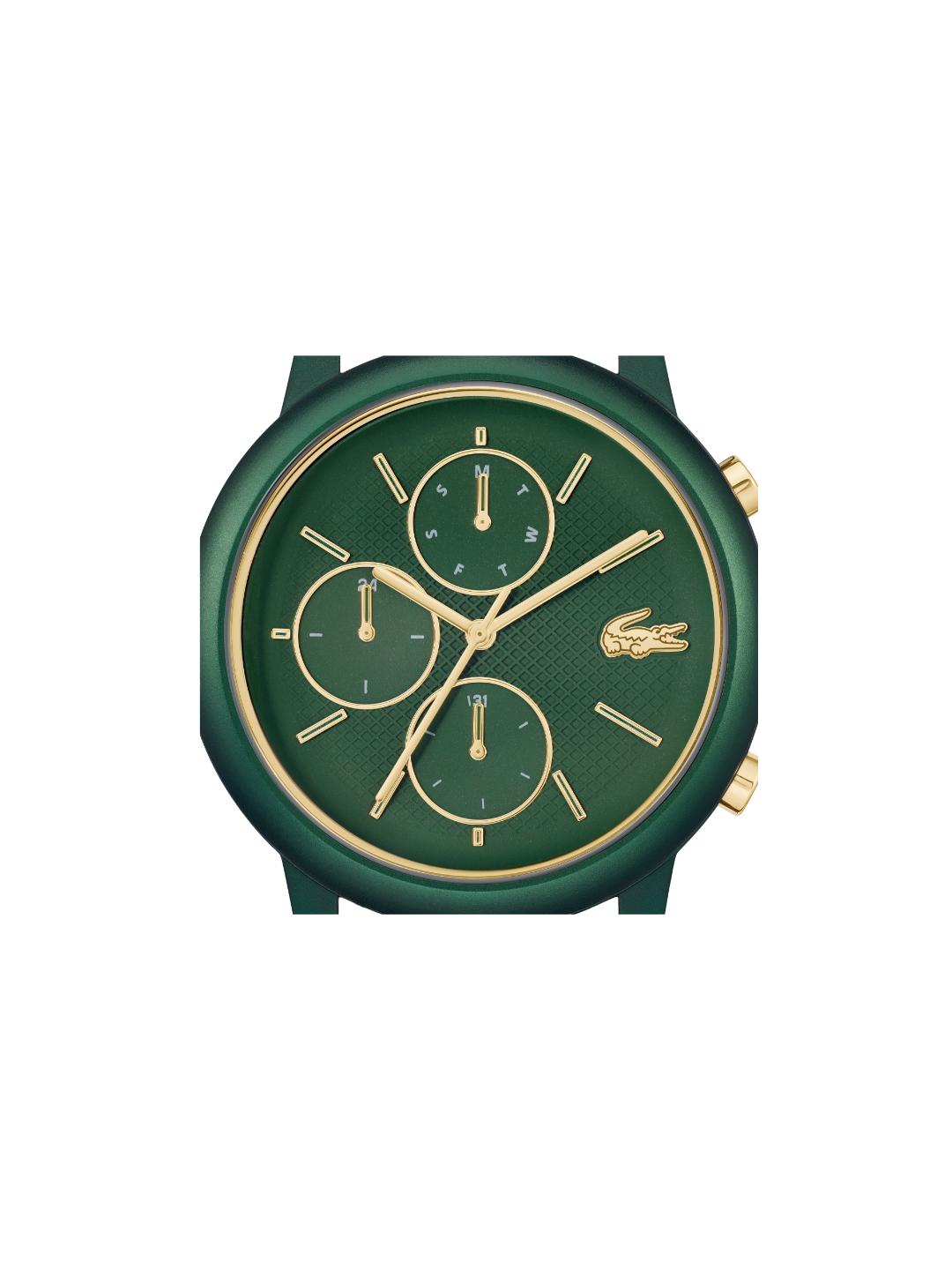 Lacoste 12.12 Move Green 42 mm Dial Men Chrono Watch 2011471
