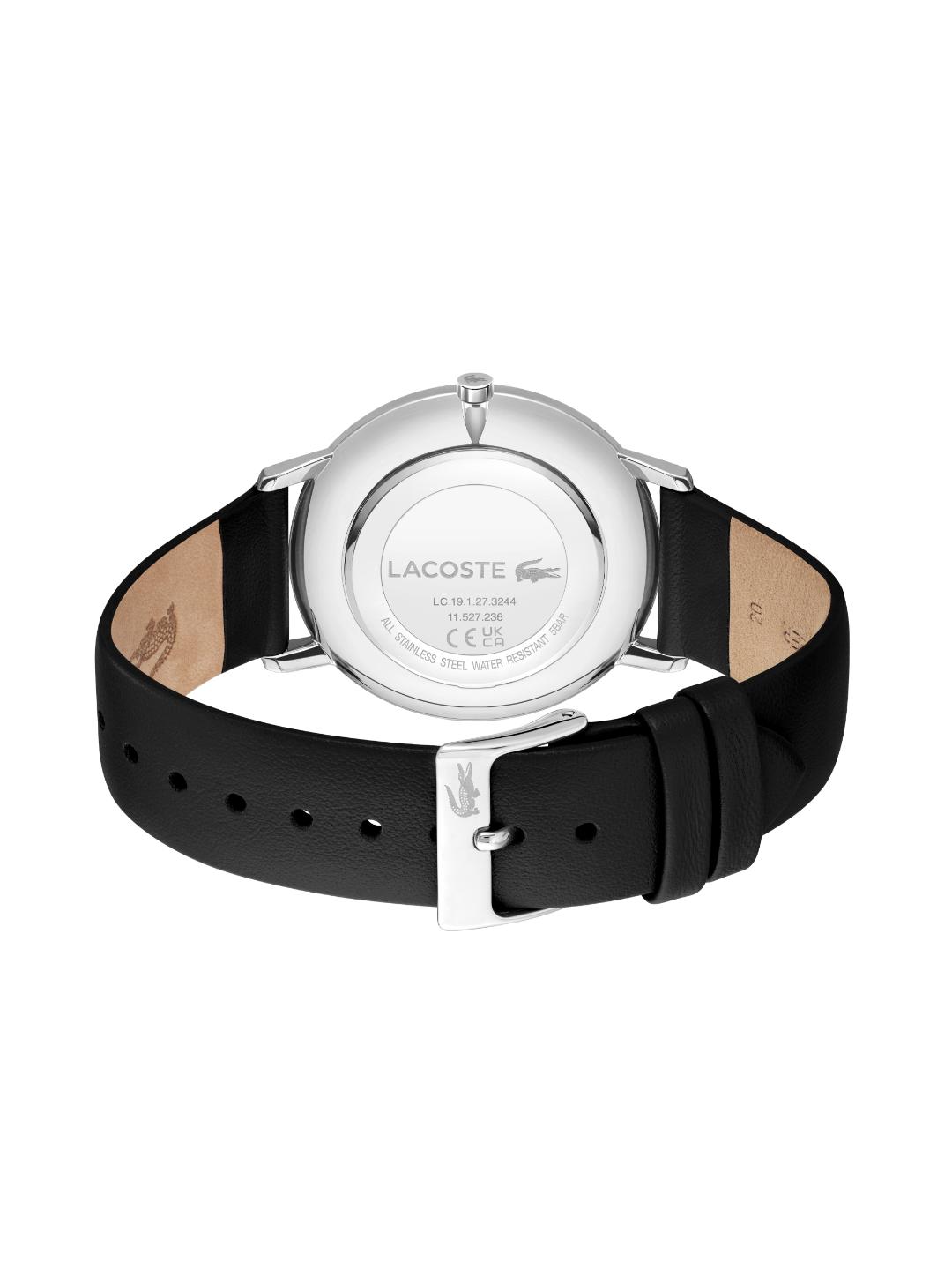Lacoste Crocorigin Slim Black 40.5 mm Dial Men Analog Watch 2011472