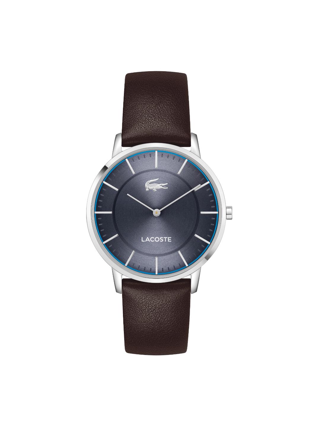 Lacoste Crocorigin Slim Navy 40.5 mm Dial Men Analog Watch 2011473
