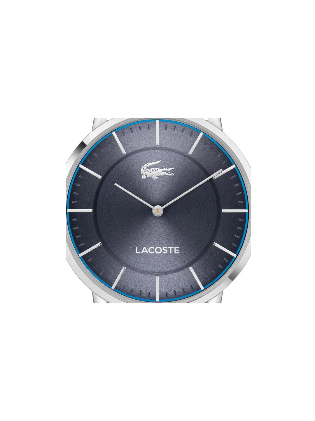 Lacoste Crocorigin Slim Navy 40.5 mm Dial Men Analog Watch 2011473