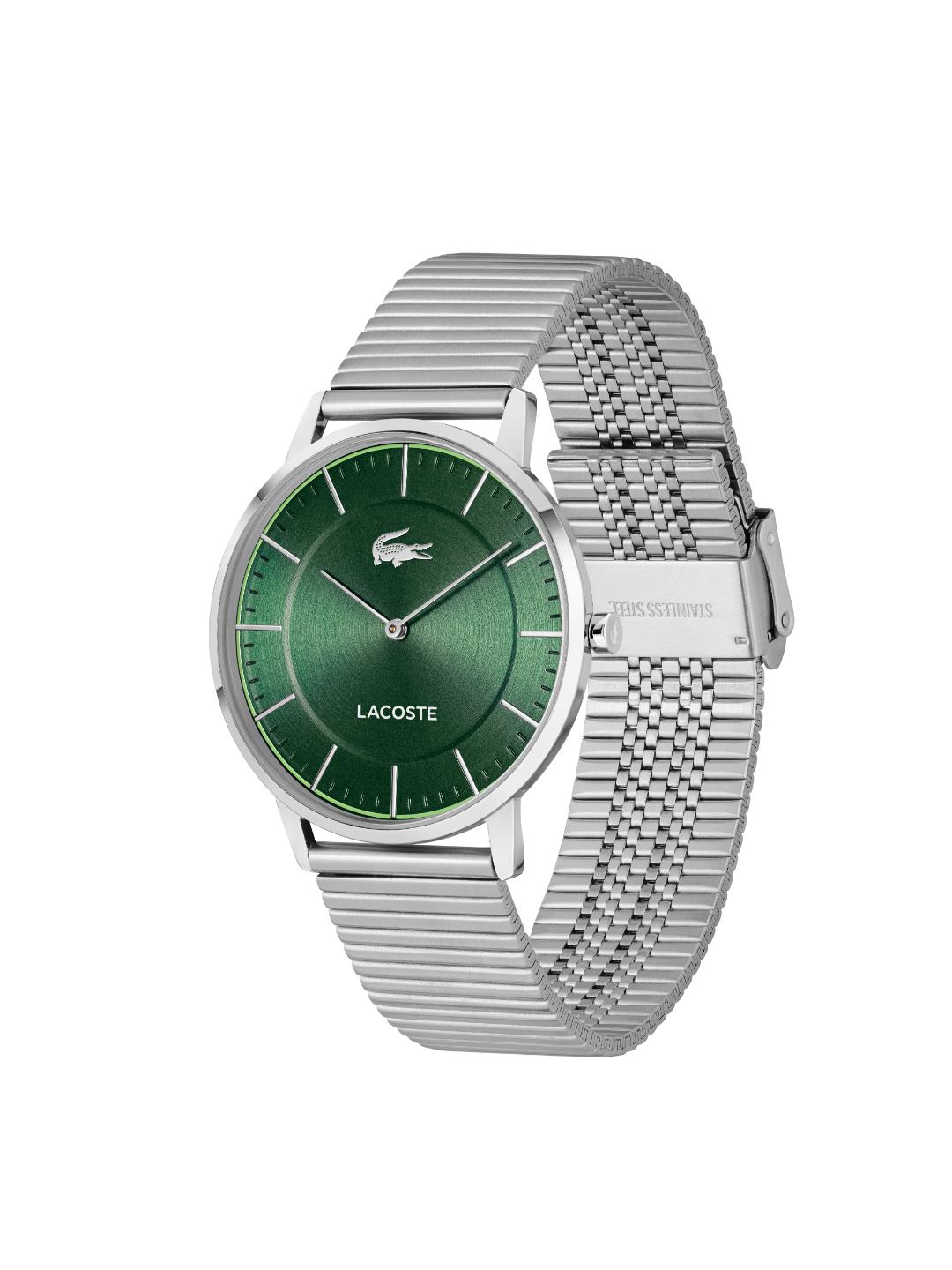 Lacoste Crocorigin Slim Green 40.5 mm Dial Men Analog Watch 2011474