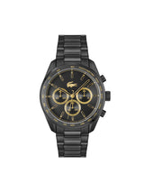 Lacoste Boston Fashion Black 42 mm Dial Men Chrono Watch 2011476