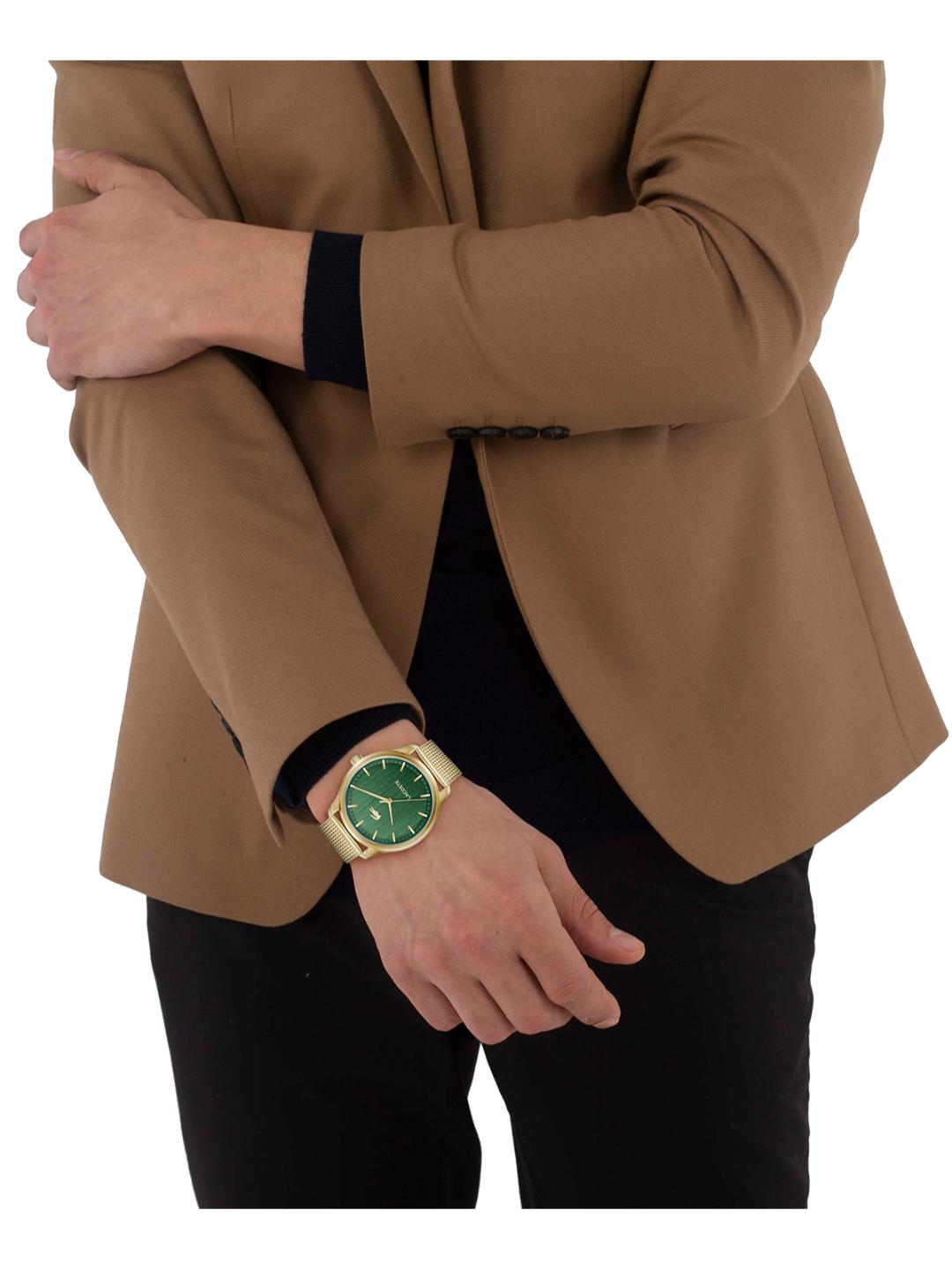 Lacoste Lisbon Green 42 mm Dial Men Analog Watch 2011479