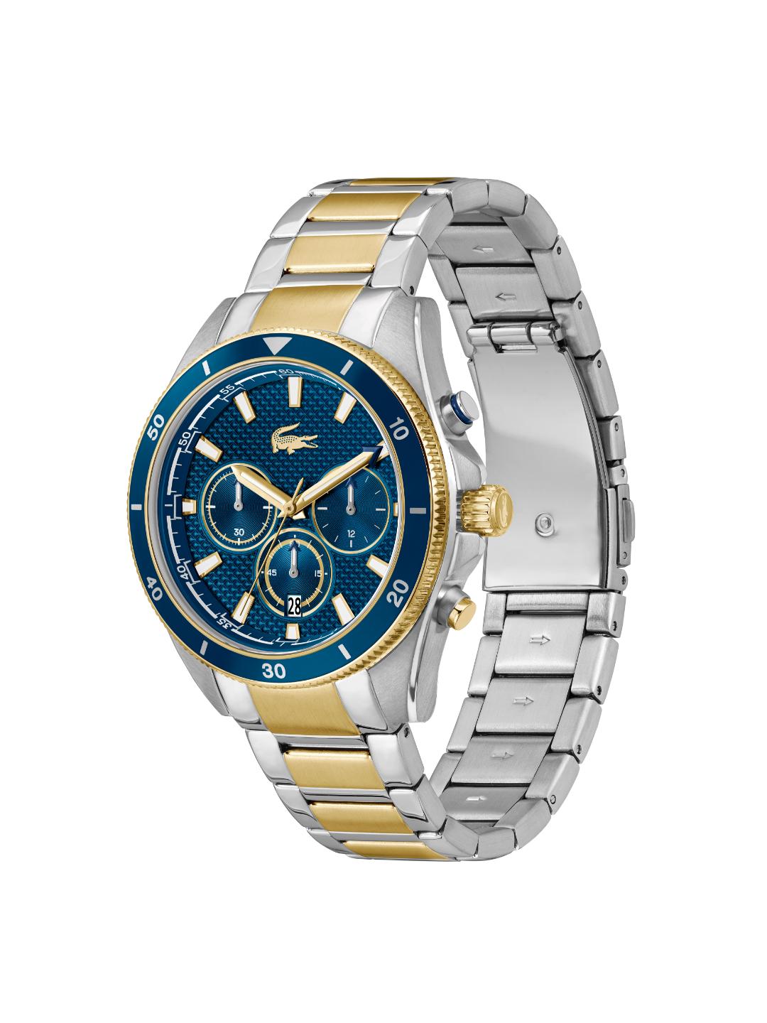 Lacoste Mainsail Fashion Blue 43 mm Dial Men Chrono Watch 2011481