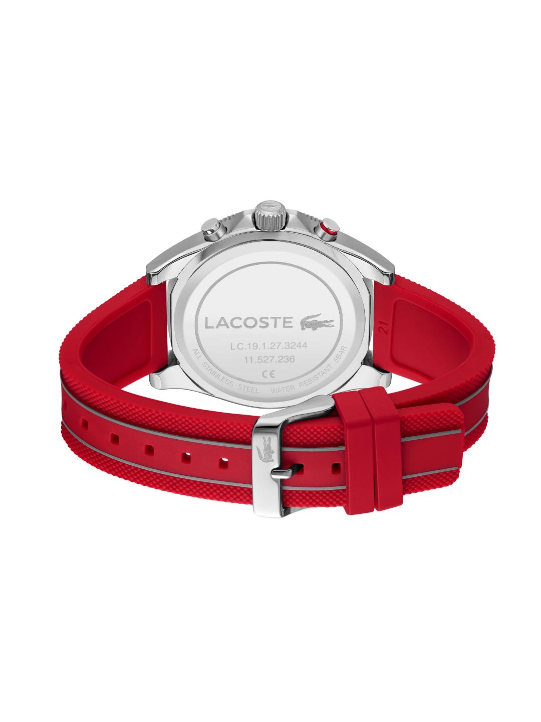 Lacoste Mainsail Fashion Black 43 mm Dial Men Chrono Watch 2011482