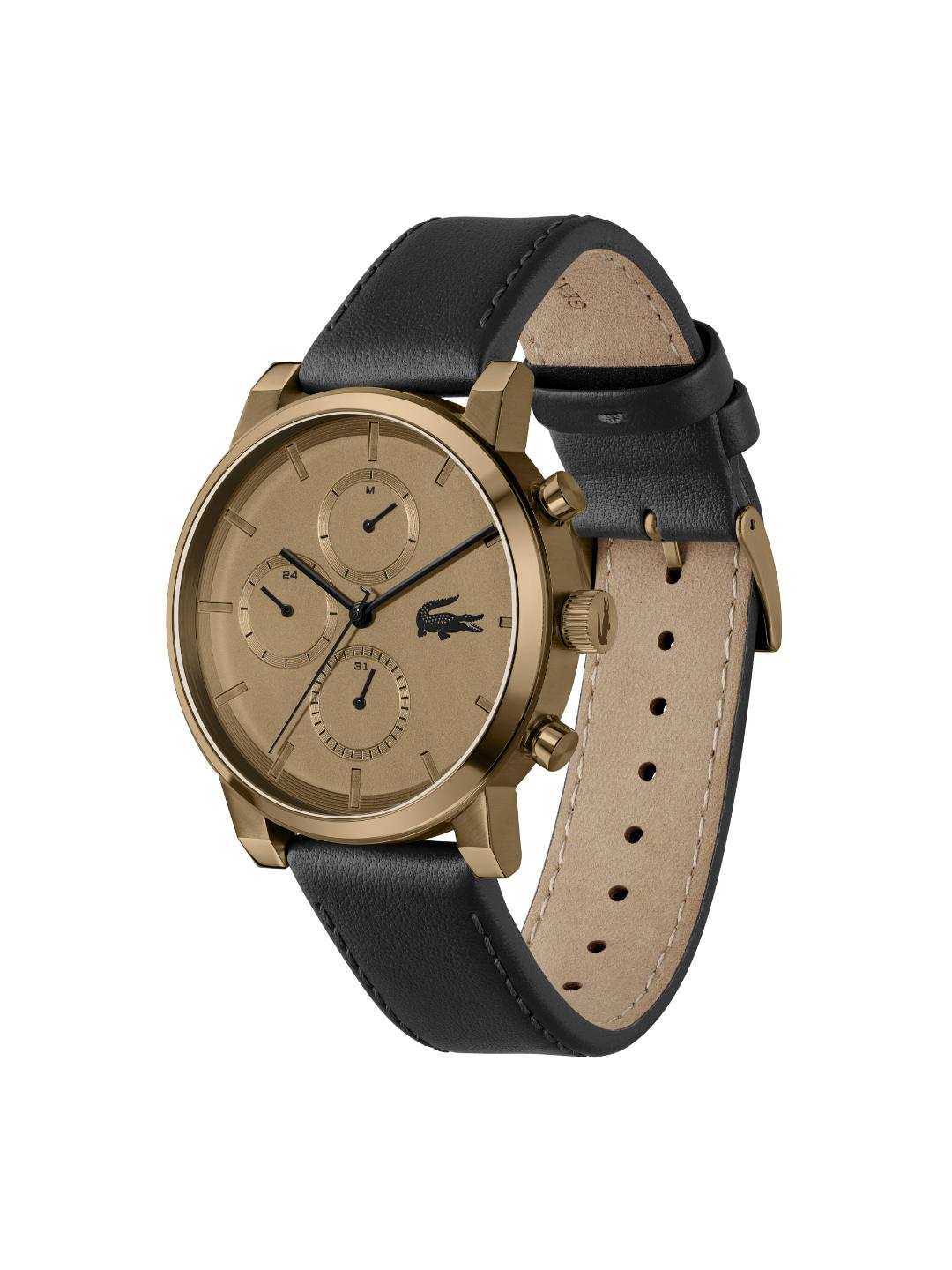 Lacoste Replay Khaki 43 mm Dial Men Chrono Watch 2011483
