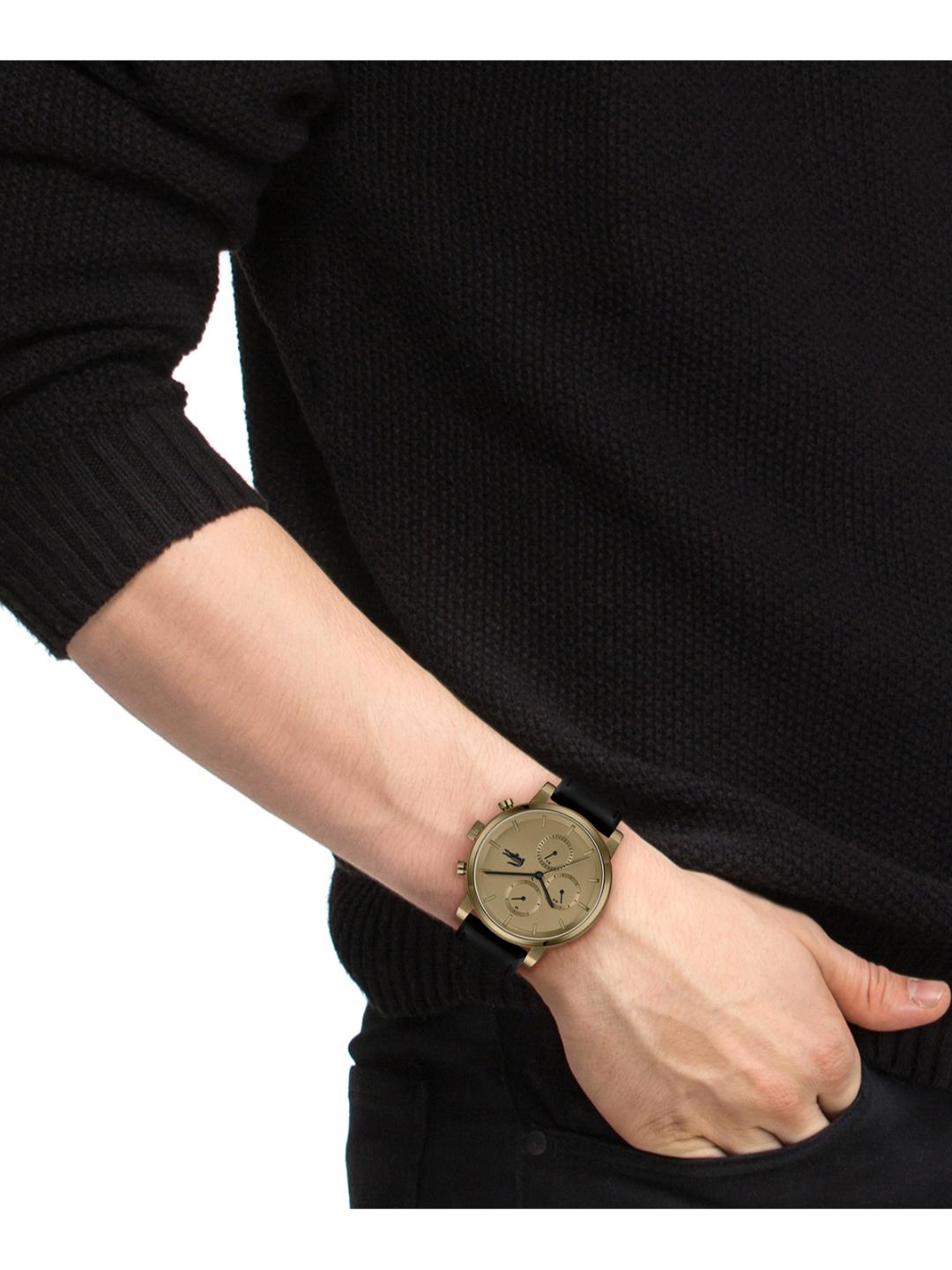 Lacoste Replay Khaki 43 mm Dial Men Chrono Watch 2011483