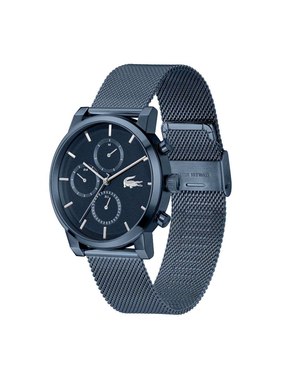 Lacoste Replay Blue 43 mm Dial Men Chrono Watch 2011484