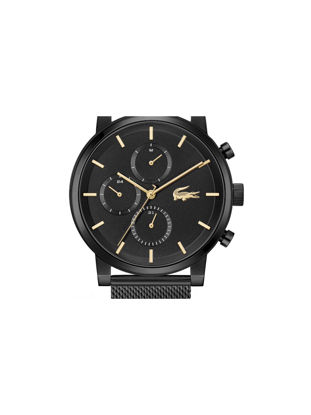 Lacoste Replay Black 43 mm Dial Men Chrono Watch 2011485
