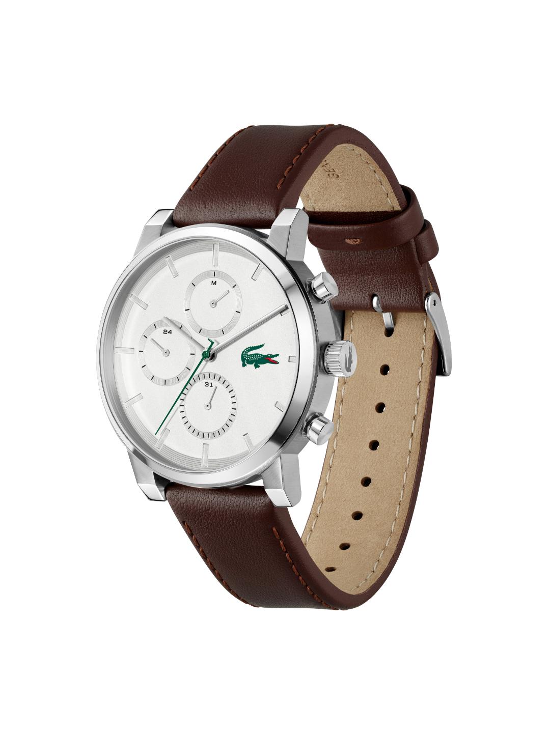 Lacoste Replay White 43 mm Dial Men Chrono Watch 2011486
