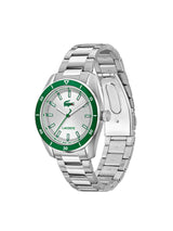 Lacoste Boston Silver 39 mm Dial Men Analog Watch 2011487