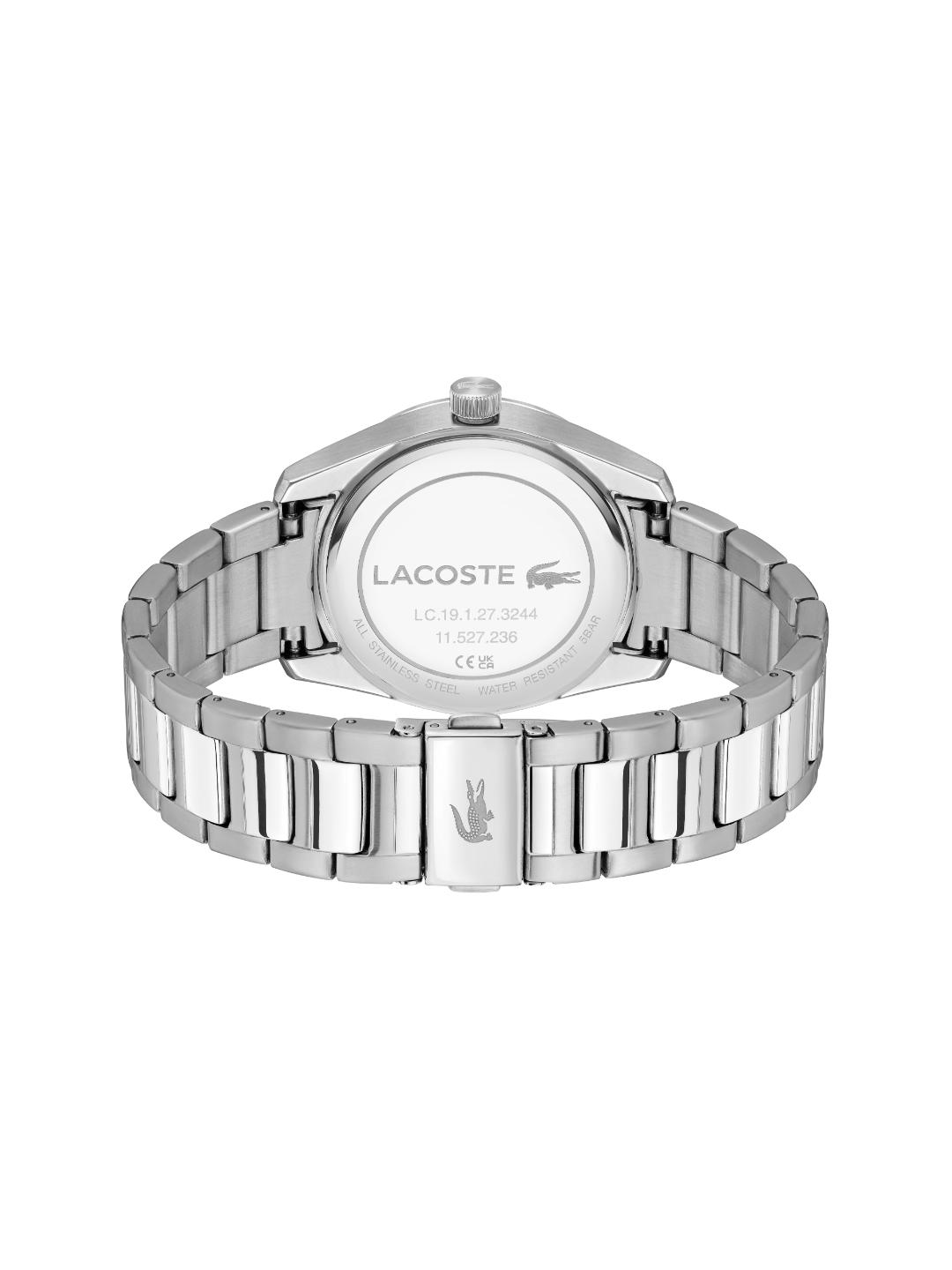 Lacoste Boston Silver 39 mm Dial Men Analog Watch 2011487