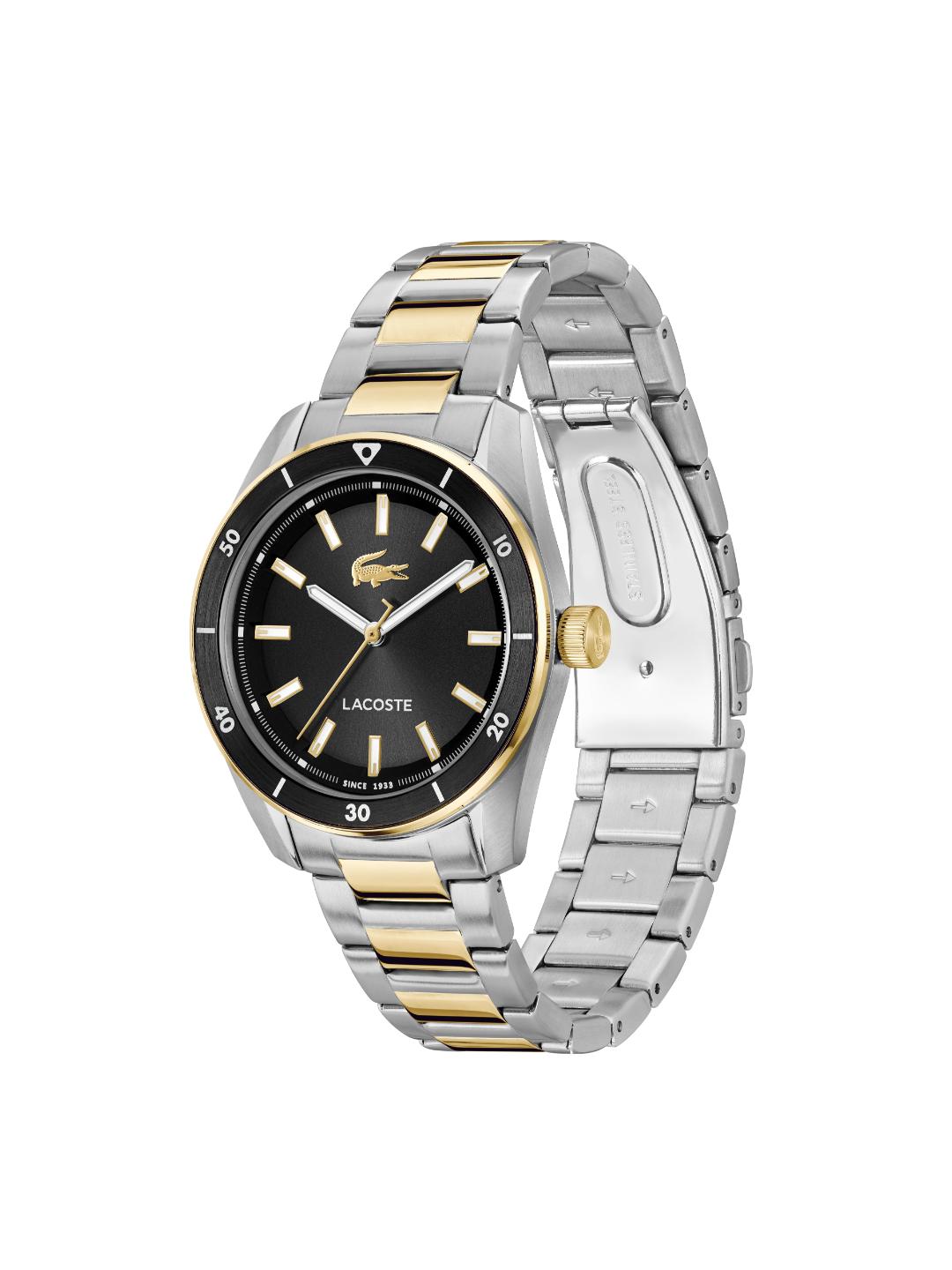Lacoste Boston Black 39 mm Dial Men Analog Watch 2011488