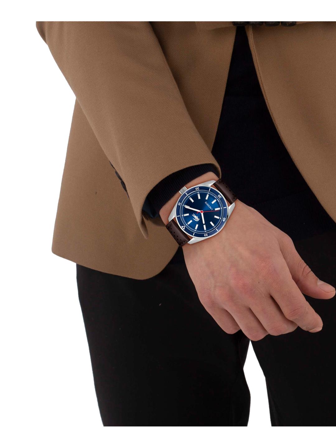 Lacoste Boston Blue 39 mm Dial Men Analog Watch 2011489