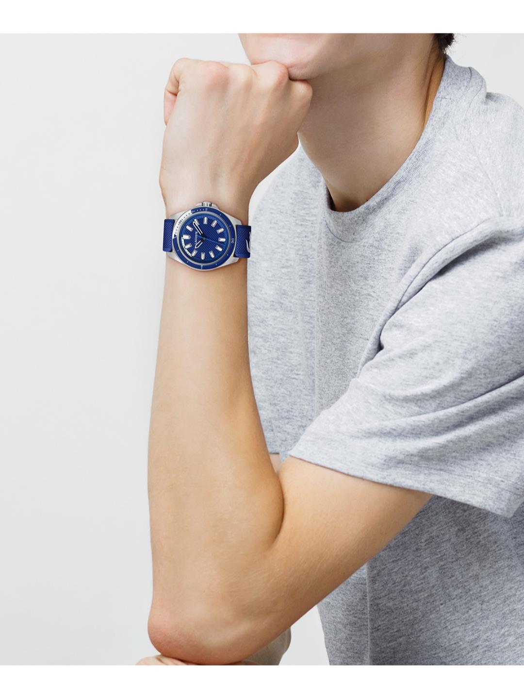 Lacoste Capbreton Qtz Basic Blue Round Dial Men's Watch 2011493