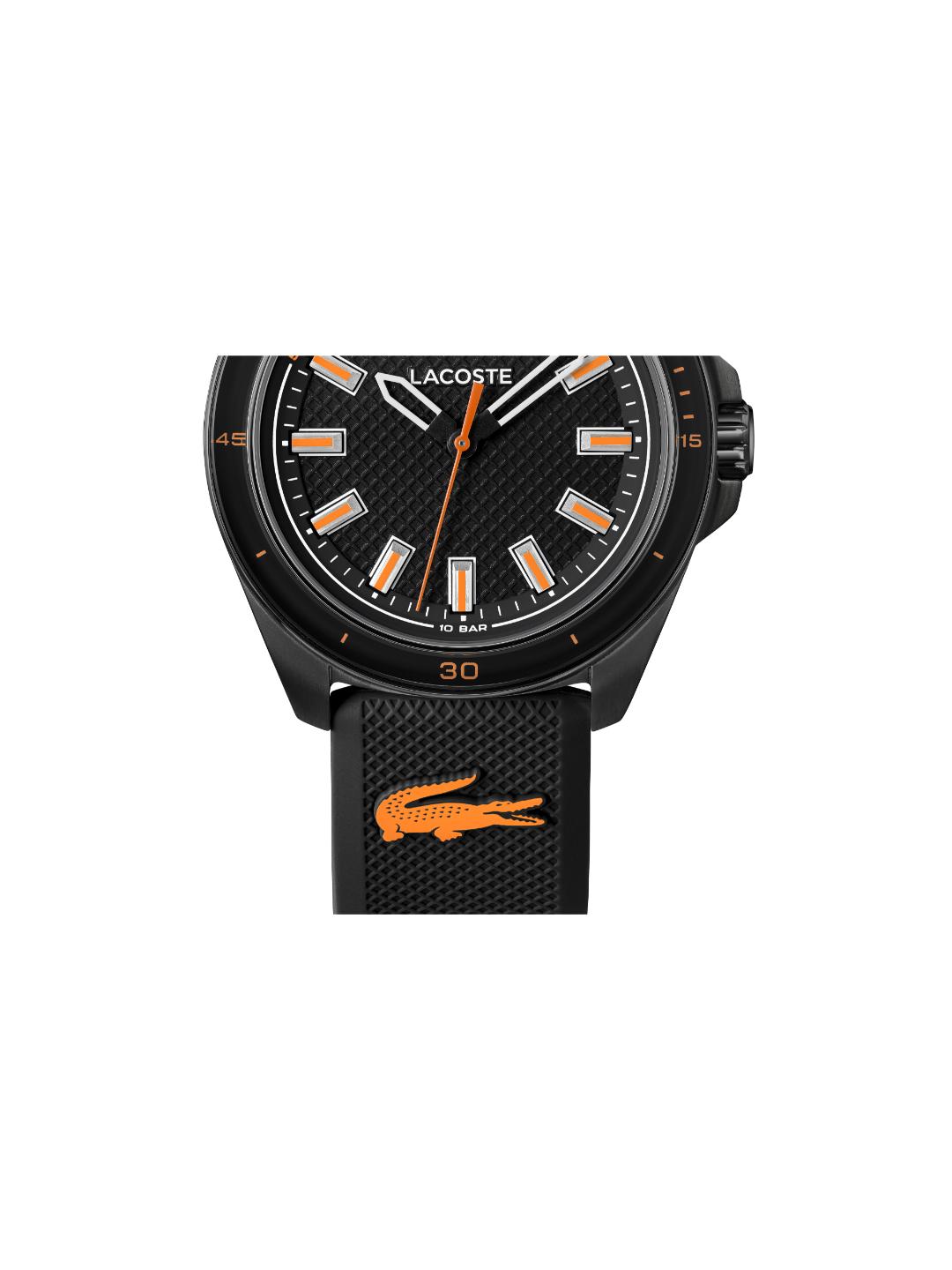 Lacoste Capbreton Qtz Basic Black Round Dial Men's Watch - 2011495