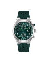 Lacoste LINE Racer Green 42 mm Dial Men Chrono Watch 2011497