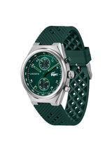Lacoste LINE Racer Green 42 mm Dial Men Chrono Watch 2011497