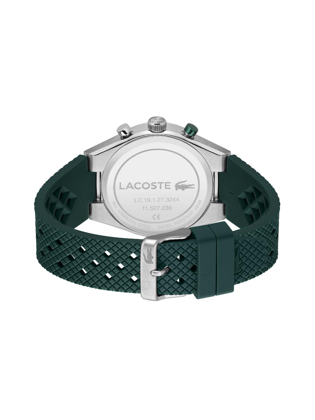 Lacoste LINE Racer Green 42 mm Dial Men Chrono Watch 2011497