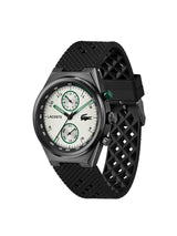 Lacoste LINE Racer Silver 42 mm Dial Men Chrono Watch 2011498