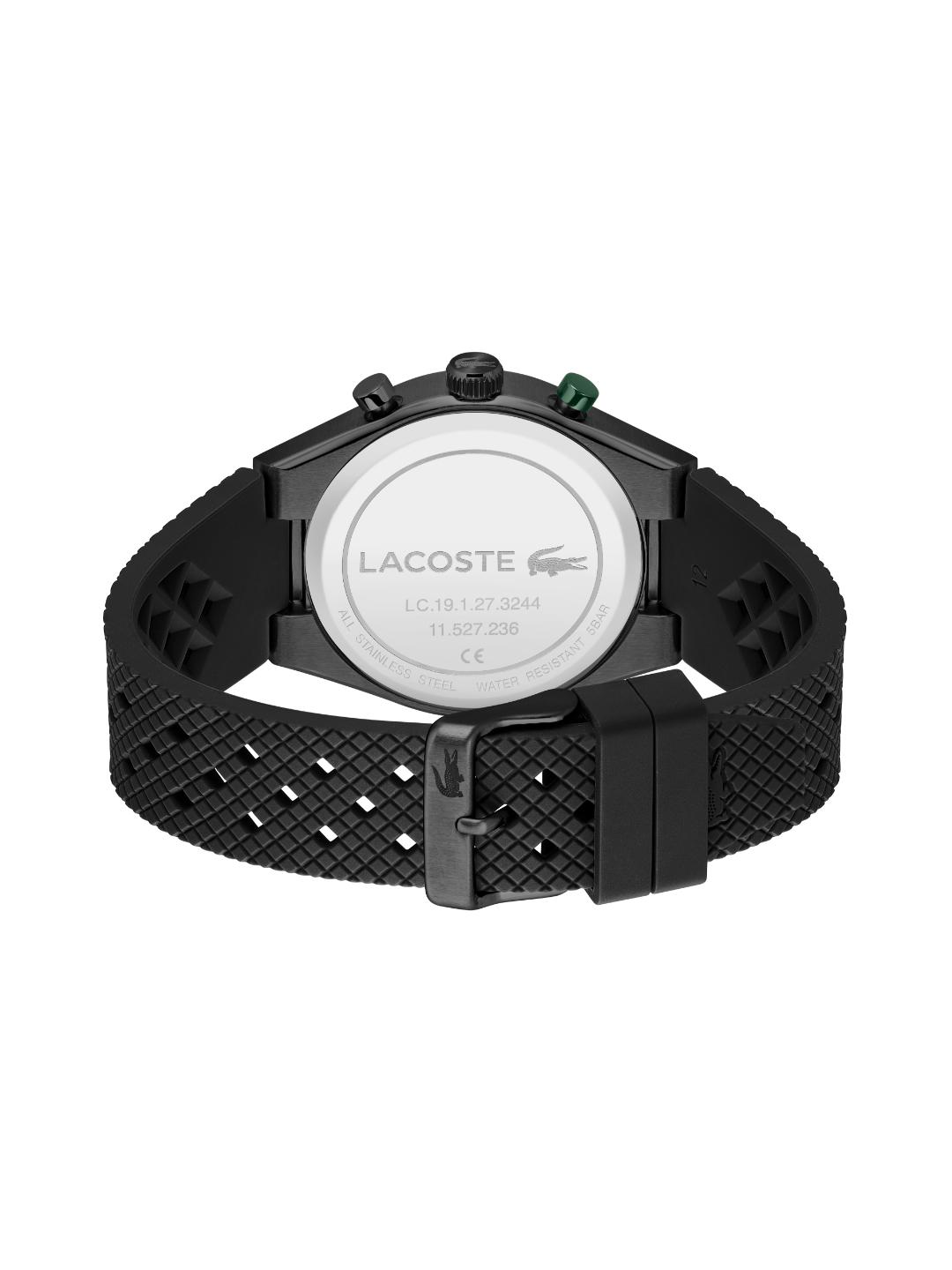 Lacoste LINE Racer Silver 42 mm Dial Men Chrono Watch 2011498