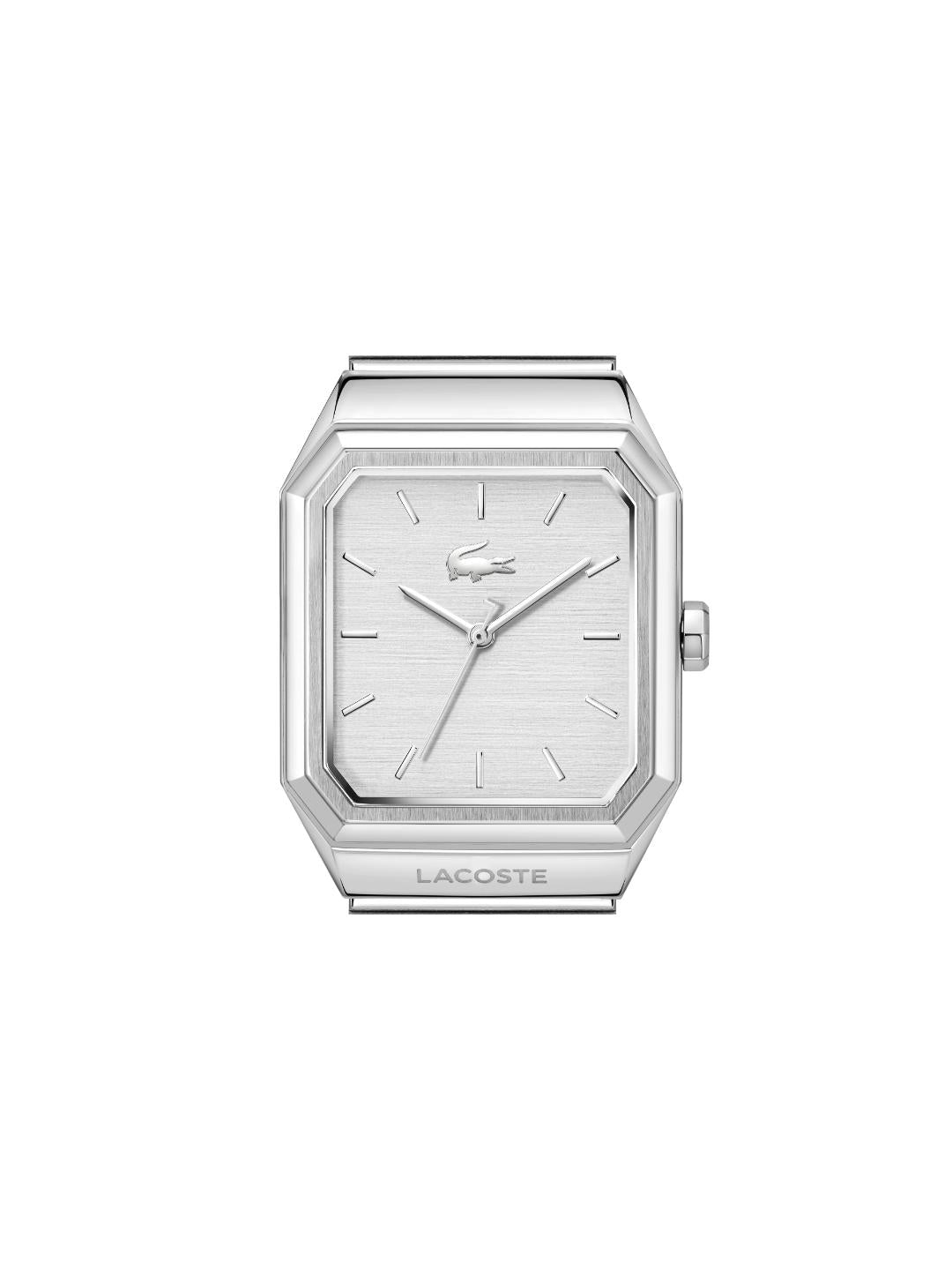 Lacoste Rene Silver White 31 mm Dial Men Analog Watch 2011500
