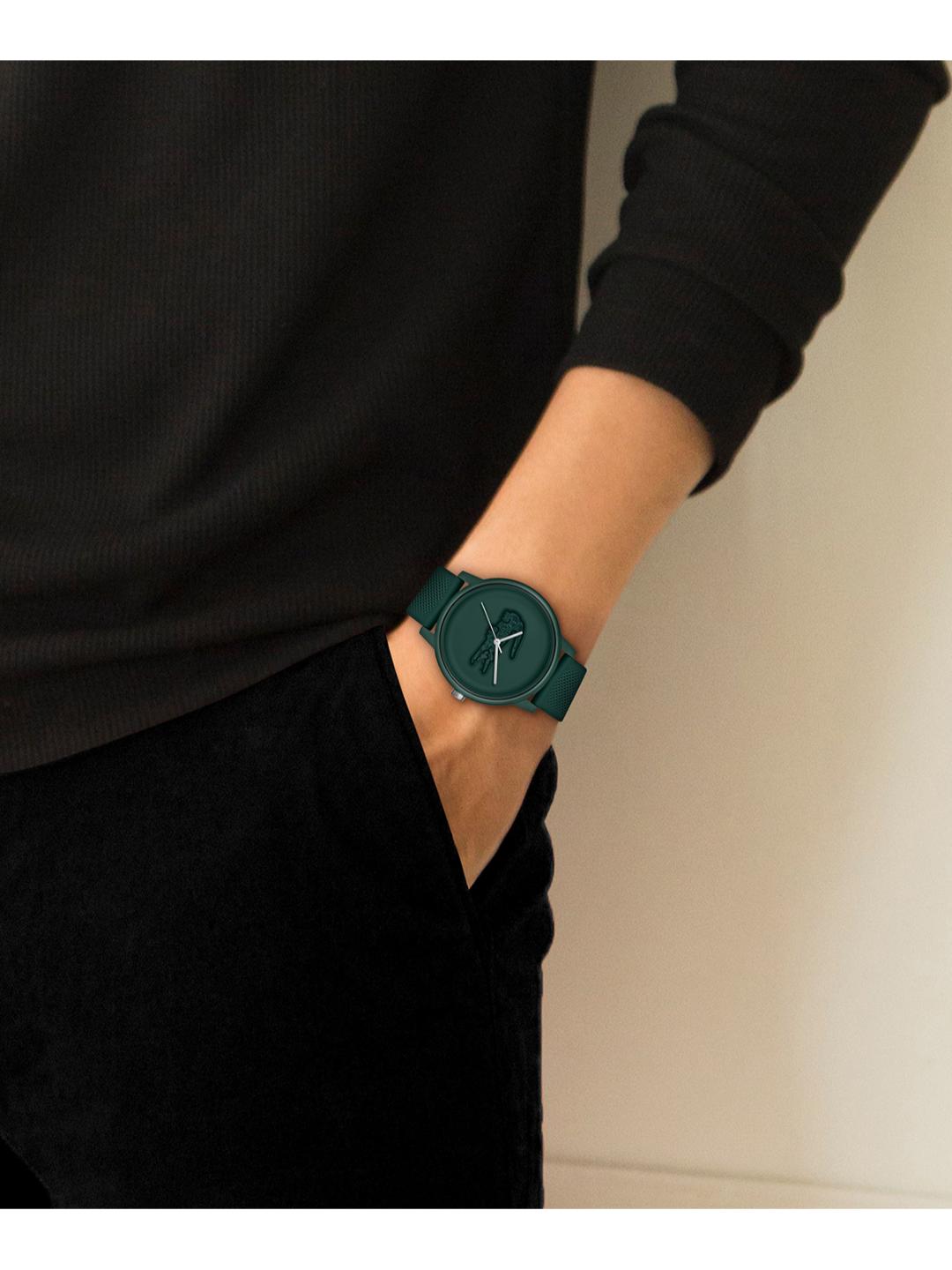 Lacoste Lacoste.12.12 Move Qtz Basic Green Round Dial Men's Watch - 2011512
