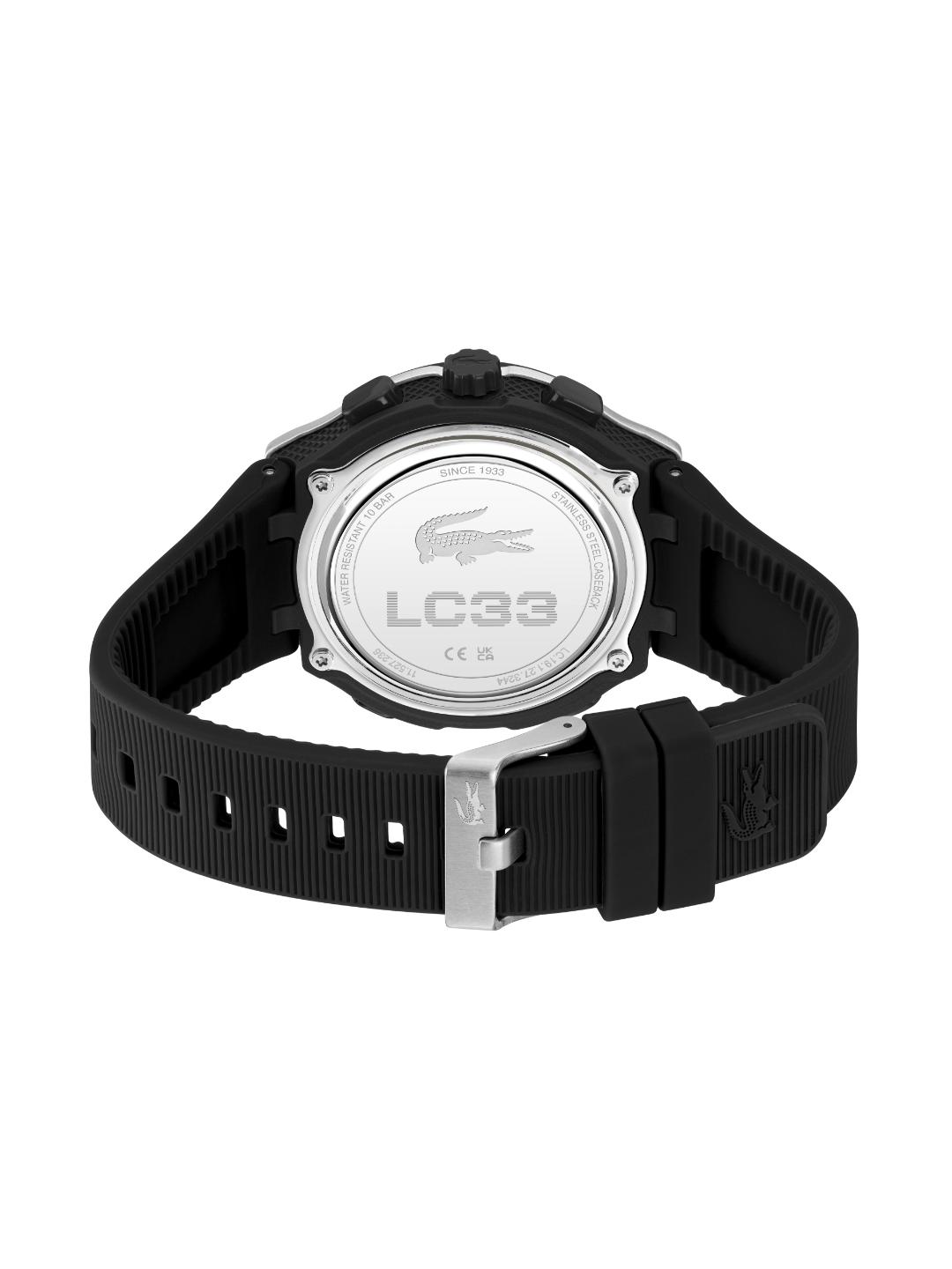 Lacoste LC33 Black 44.8 mm Dial Men Analog Watch 2011516