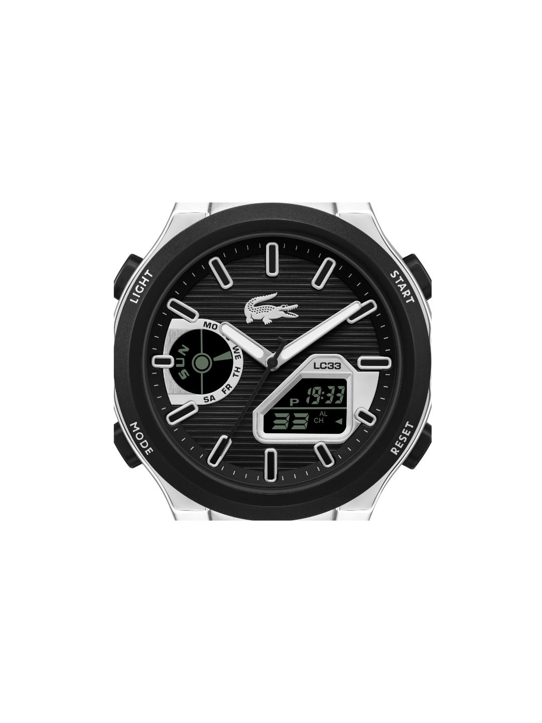 Lacoste LC33 Black 44.8 mm Dial Men Analog Watch 2011516