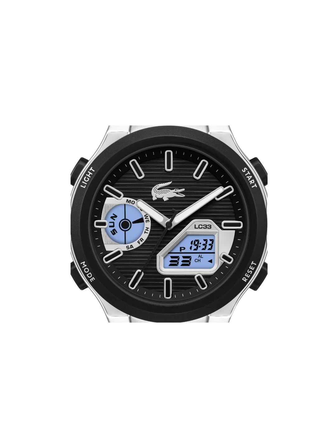 Lacoste LC33 Black 44.8 mm Dial Men Analog Watch 2011516