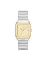 Lacoste Rene Qtz Basic Gold Rectangle Dial Men's Watch - 2011523