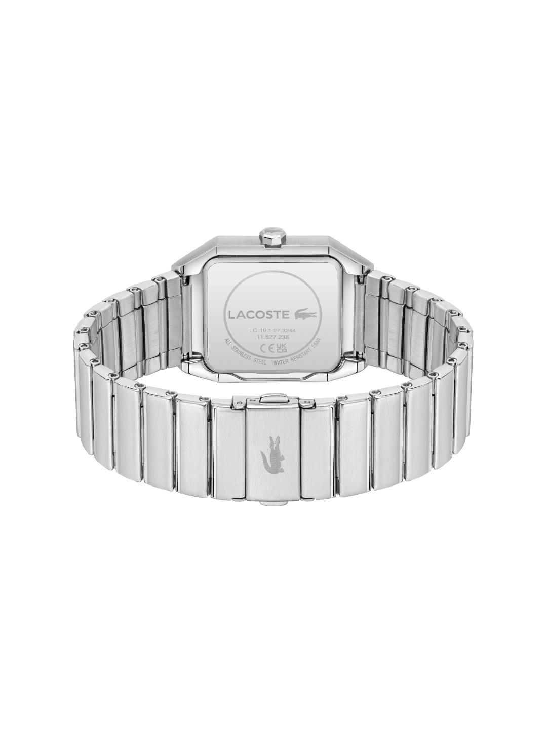 Lacoste Rene Qtz Basic Gold Rectangle Dial Men's Watch - 2011523