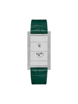 Lacoste Fashion Show Qtz Basic Slim White Rectangle Dial Men's Watch - 2011524