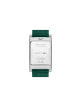 Lacoste Fashion Show Qtz Basic Slim White Rectangle Dial Men's Watch - 2011524