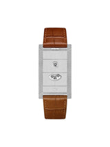Lacoste Fashion Show Qtz Basic Slim White Rectangle Dial Men's Watch - 2011525
